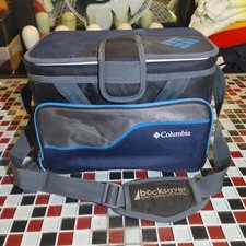 Usado, Columbia PFG refrigerador sem zíper lancheira corpo rígido pacote térmico cinza marinho comprar usado  Enviando para Brazil