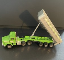 Caminhão e reboque de cascalho Ertl 1:64 Trucks Of The World International Paystar 5000 comprar usado  Enviando para Brazil