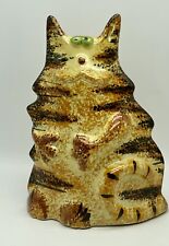 Glazed cat figure for sale  Adkins