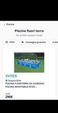 Intex frame piscina usato  Saviore dell'Adamello