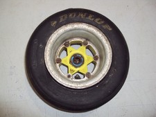 Roda de kart Margay vintage com pneu Dunlop, Chita, Pantera, Nova Raça, Conceito comprar usado  Enviando para Brazil