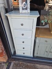 White tallboy chest for sale  NOTTINGHAM