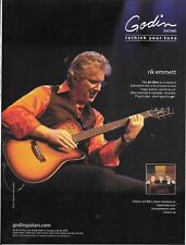 Guitarras Godin - A6 Ultra - Rik Emmett of Triumph - Anúncio impresso 2011 comprar usado  Enviando para Brazil