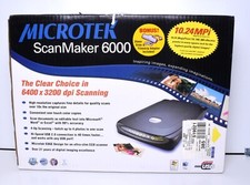 Microtek scanmaker 6000 for sale  Atascadero