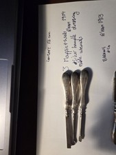 Silver handled mappin for sale  HUDDERSFIELD