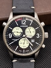 Męski tytanowy zegarek z chronografem alarmowym Junkers g38, Made In Germany na sprzedaż  Wysyłka do Poland