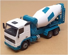 Misturador de cimento Joal escala 1/50 fundido 336 - Volvo FH12 - Branco/azul, usado comprar usado  Enviando para Brazil