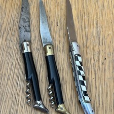 Lot couteaux poche d'occasion  Montreuil