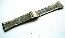 Usado, Bracelet acier 19 mm band strap steel run montre vintage chrono TYPE Seiko N 70 comprar usado  Enviando para Brazil