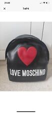 Moschino rucksack for sale  CHELMSFORD