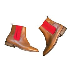 Usado, Botas Chelsea Coach Legacy Collection Lucia Camel Rojo Tostado Cuero Mujer’s 8.5 segunda mano  Embacar hacia Argentina