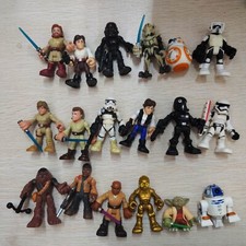 Usado, Lote de 18 peças boneco Playskool Star Wars Galactic Heroes Skywalker Trooper Droid comprar usado  Enviando para Brazil