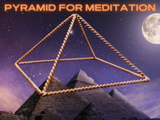 Pirâmide de cobre 100% sólido em forma de Gizé para meditação equilíbrio de chakra Reiki comprar usado  Enviando para Brazil