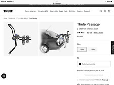 Thule bike carrier. for sale  Woodbridge
