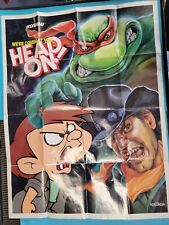 Usado, Pôster Sega Konami Head on! TMNT Hyper Stone Heist - Sunset Riders - Tiny Toons comprar usado  Enviando para Brazil