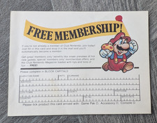 Club nintendo membership for sale  WREXHAM