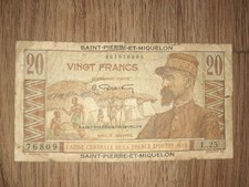 Pierre miquelon francs d'occasion  Expédié en Belgium