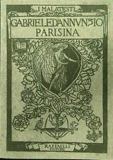Parisina annunzio gabriele usato  Italia