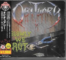 OBITUÁRIO-SLOWLY WE ROT MEGA RARO JAPÃO EDIÇÃO LIMITADA REEDIÇÃO CD ROADRAGE 2008, usado comprar usado  Enviando para Brazil