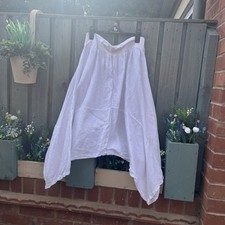White linen trousers for sale  WAKEFIELD