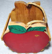 Wooden apple decorative for sale  Englewood