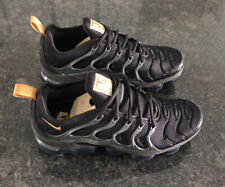 Nike Air Vapormax Plus Preto Metálico Ouro Mens Tamanho 8 Rare BQ5068-001 comprar usado  Enviando para Brazil