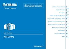 Yamaha owners manual for sale  Lexington