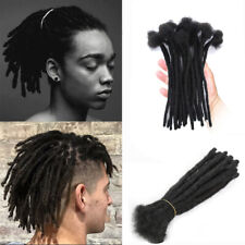 8" 100% cabelo humano Dreadlocks tranças de crochê dreads extensões de cabelo reggae locs comprar usado  Enviando para Brazil