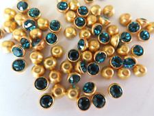 Usado, 72 configurações de moldura Swarovski strass 27ss indiolite/latão. comprar usado  Enviando para Brazil