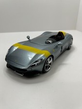 Supercarro Ferrari Monza SP1 prata edição especial maisto qualidade 1/18 fundido comprar usado  Enviando para Brazil