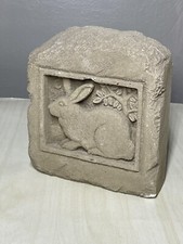 Placa de parede vintage 1994 Carruth 3D coelho concreto casa jardim arte 5"x41/2" comprar usado Placa de parede vintage 1994 Carruth 3D coelho concreto casa jardim arte 5"x41/2" comprar usado  Enviando para Brazil