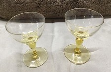 Vintage coupe glasses for sale  STOKE-ON-TRENT