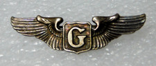 EARLY WW2 AAF GLIDER PILOT WING BY BELL - PINBACK, ESTERLINA, usado comprar usado  Enviando para Brazil