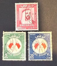 Abu Dhabi 1967 SG41 y otros Cat £15 (E574) segunda mano  Embacar hacia Mexico
