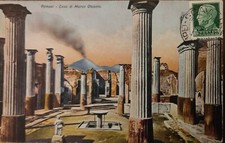Pompei lotto cartoline usato  Napoli