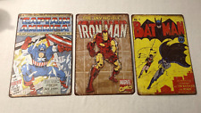 Marvel blechschilder iron gebraucht kaufen  Seevetal
