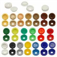 Tampas de parafuso 20 cores tampa de plástico articulada dobrável se encaixa no tamanho 6-8 calibre M3.5-M4 comprar usado  Enviando para Brazil