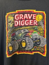 Camisa unissex preta estilo clássico anos 90 Grave Digger Band WA1495, usado comprar usado  Enviando para Brazil