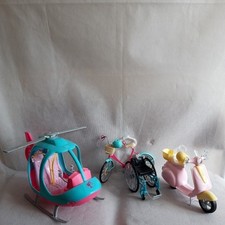 Barbie bundle. helicopter for sale  LEYLAND