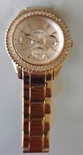 Relógio Feminino Fossil Tom Dourado Rosa - Estado de Funcionamento comprar usado  Enviando para Brazil