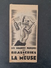 Carnet biere meuse d'occasion  Coudekerque-Branche