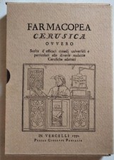 Farmacopea cerusica vercelli usato  Casale Monferrato
