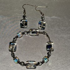 Iridescent glass beaded for sale  Uniontown