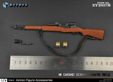ZY2017B escala 1/6 Segunda Guerra Mundial M1 Garand rifle sniper modelo plástico para bonecos de 12"" comprar usado  Enviando para Brazil
