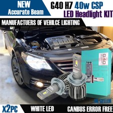 2x H7 G40 CANBUS KIT DE FARÓIS LED SEM ERROS BRANCO 6500K para VW Passat 05-10 comprar usado  Enviando para Brazil