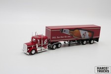 Caminhão semi-reboque Herpa Kenworth W900 "EKU Bier Spedition Söllner" 1:87 /H22304 comprar usado  Enviando para Brazil