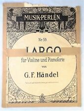 Noten händel largo gebraucht kaufen  Lensahn