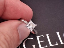 Carat diamond platinum for sale  HULL