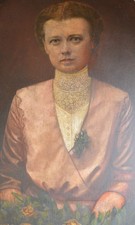 ölgemälde damen portrait gebraucht kaufen  Leverkusen