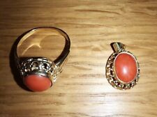 Rote koralle ring gebraucht kaufen  Berlin